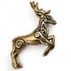 CELTIC DEER - Herne, bronze pendant