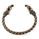 Huginn and Muninn, Viking Bracelet, bronze