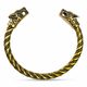 FENRIR, Viking Wolf Bracelet, brass