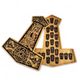 MJÖLLNIR - RUNES FUTHARK SET et coffret cadeau Marteau de Thor