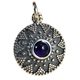 ISOLDA, amethyst, silver pendant