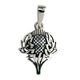 SCOTTISH THISTLE, silver pendant