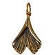 GINKGO, pendentif, bronze