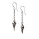 Rabenschadel Schlenker,, skulls, earrings