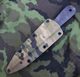 Tactical Kydex Sheath for TOP DOG throwing knife Multicam