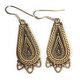 LADA - bronze, boucles d'oreilles