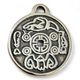 Amulet Wealth Buddhist Feng Shui, silver 925/1000