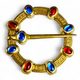 Medieval brooch, 13th century, France or England