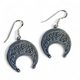 LUNULA, Großmährische Ohrringe, Silber 925