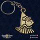 Medieval helmet, keychain, Kingdom Come: Deliverance II, zinc