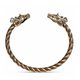 FIANNA, Celtic Deer, bronze bracelet