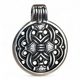 BORRE - pendant, Viking style, silver 925