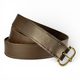 CEINTURE MÉDIÉVALE, cuir marron