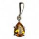 SINOPE pendant, silver 925 citrine