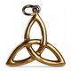TRIQUETRA, Celtic Pendant, bronze
