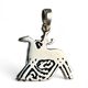 ODIN and SLEIPNIR - silver pendant Ag 925