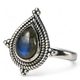 SABINA, ring, labradorite, silver 925/1000