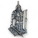 Gladiateur, pendentif argent 925/1000
