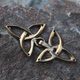 Broche de manteau Triquetra