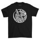 FENRIR, VIKING WOLF, men's T-shirt B&W