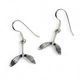 Druid Mistletoe, earrings, silver