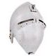 German bascinet Klappvisor, medieval helmet, 2 mm sheet metal