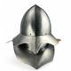 Helmet with Bevor, steel