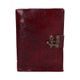Livre médiéval en cuir - carnet de notes