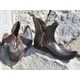 CHAUSSURES GOTHIQUES EN CUIR, tulipes
