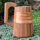 Medieval wooden tankard