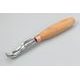 Compact short bent gouge. Sweep №8 (14mm)