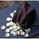 CELTIC COINS and pouch, replicas - 10 pieces