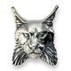 LYNX, pendant, sterling silver