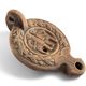OIL LAMP, gladiatorial duel, lantern