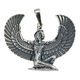 WINGED ISIS, Egyptian Goddess, silver pendant
