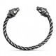 BERSERKER, ours, bracelet en argent