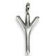 ALGIZ, pendentif en argent