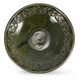 Medieval soup plate, green