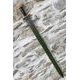 GRÍMARR, Viking Sword Petersen Type O, bronze, silver