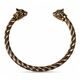 CAITLIN, Celtic Cat, bracelet, bronze