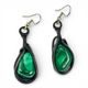 BIJOUX FANTASTIQUE - Boucles d'oreilles MALACHITE