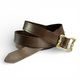 UMBRIA, brown Leather Belt