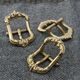 PORTOS, belt buckle, brass