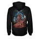 PERUN, Slavic God of Thunder, Zipper Hoodie