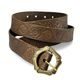 ALBION, brown Leather Belt