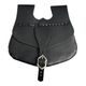 Sac en cuir médiéval 13e - 15ème siècle noir