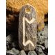 PERTHO, deer antler rune pendant