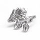 OAK - leaves and acorns, silver ring, Ag 925 / 1000