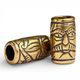 Bague de barbe viking, bronze
