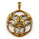 AMULETTE DE LA VIE - Pendentif Celtique, Réplique, Bronze